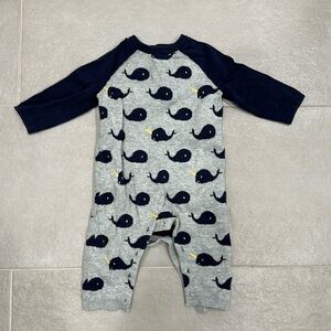 EUC Baby Gap Narwhal romper